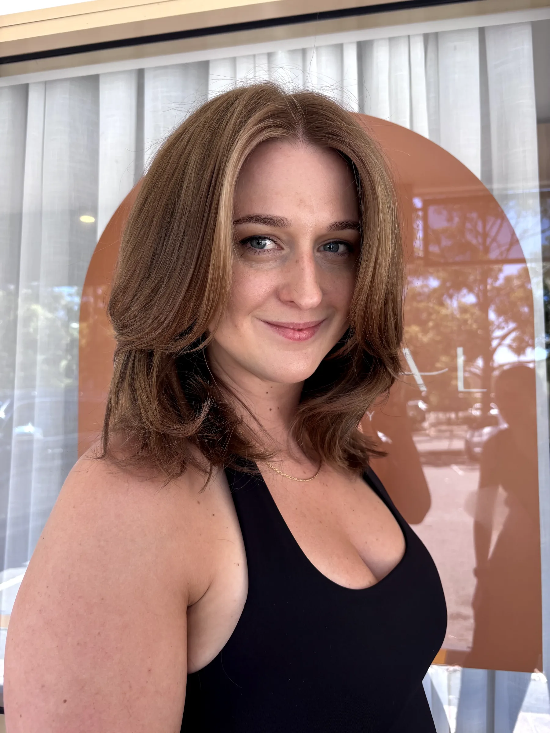 Hair work by Clare